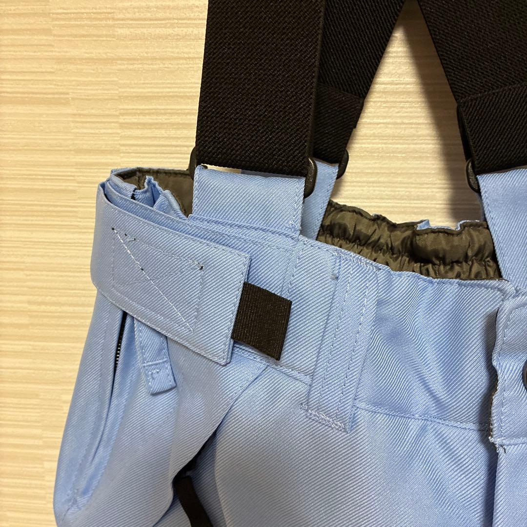 COSBY スキーウエア サイズ調整 上下セット 女の子 グレー120cm