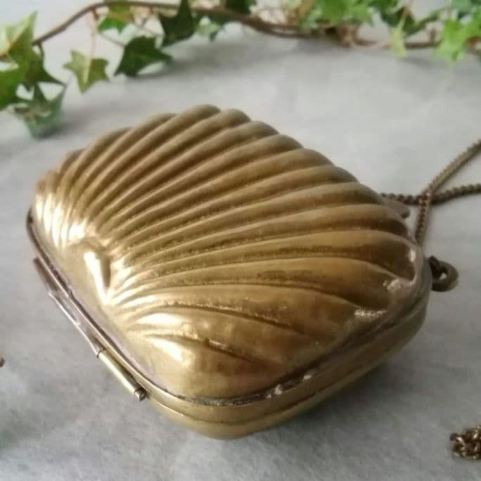 アンティーク　アールデコ　ブラス製　婦人パーティーバック　パース　アメリカ