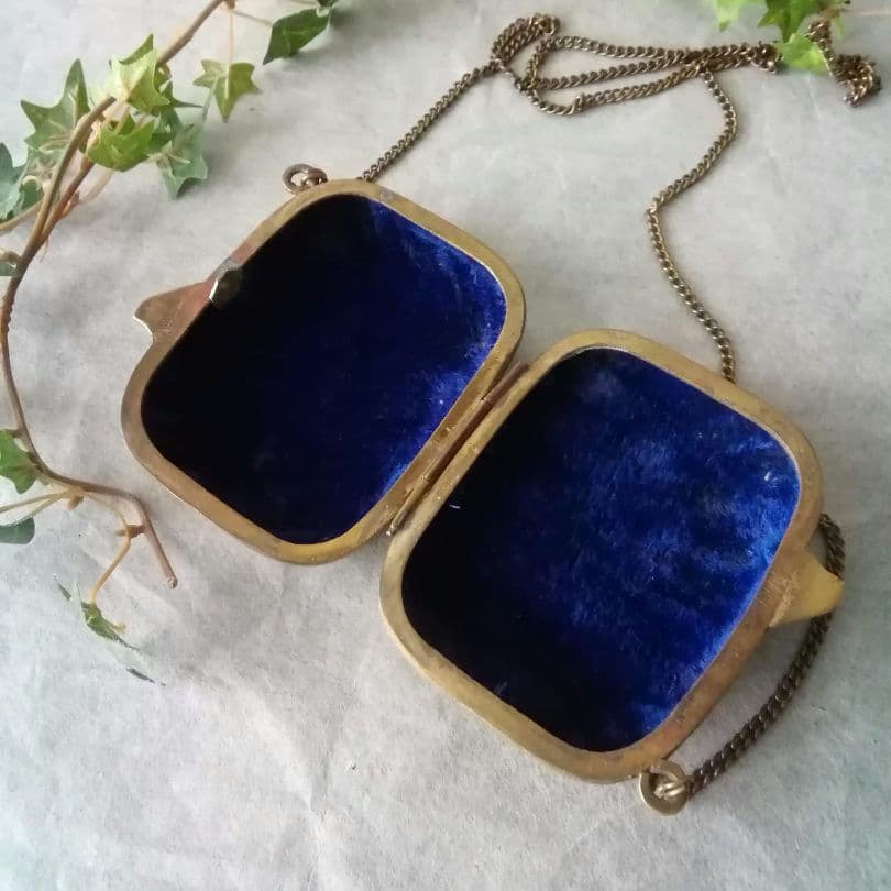 アンティーク　アールデコ　ブラス製　婦人パーティーバック　パース　アメリカ