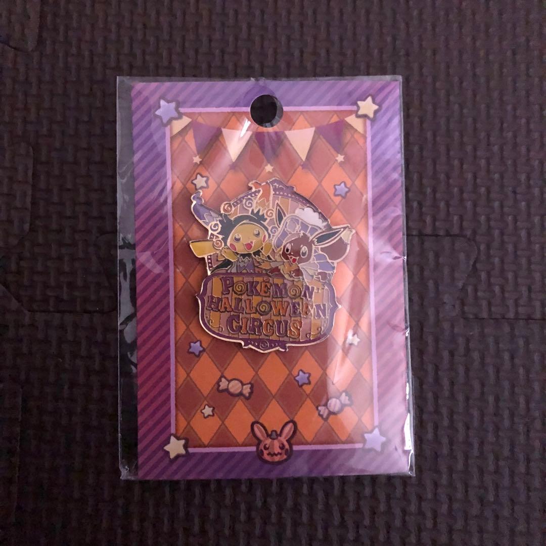 ポケモンセンター ロゴピンズ Pokemon Halloween Circus