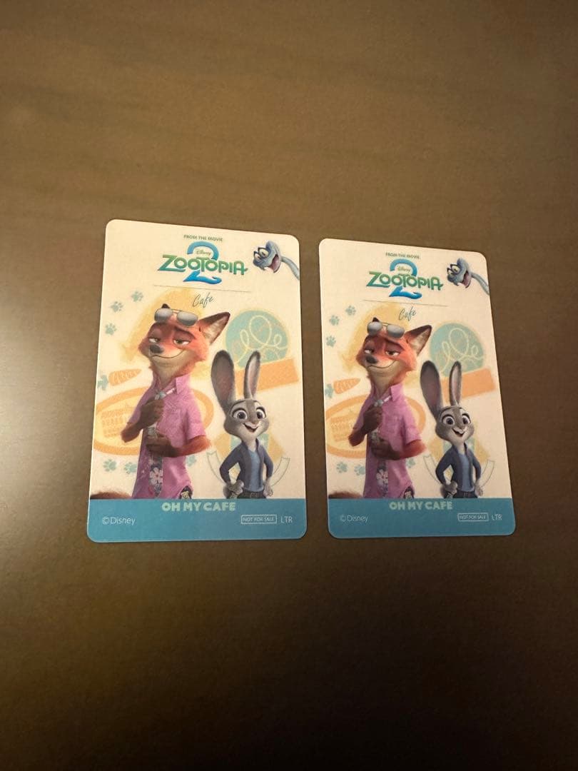 ズートピア オーマイカフェ　予約特典