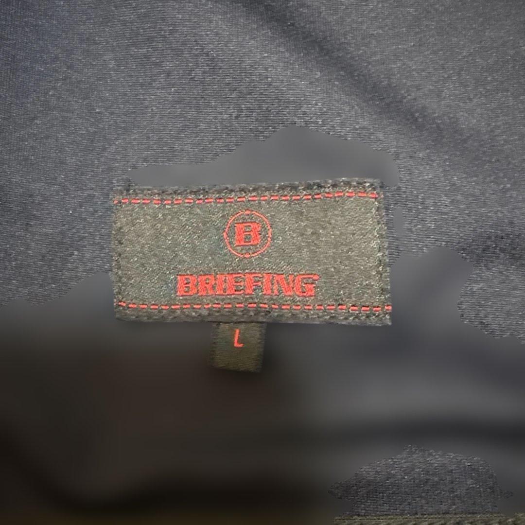 ブリーフィング　ブリーフィングゴルフ　ベスト　ネイビー　L 美品