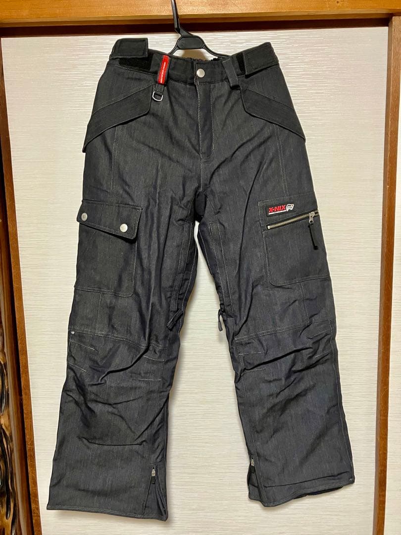 【美品】X-niXスノーボードウェア 上下セット 1回のみ上XS下Sレディース