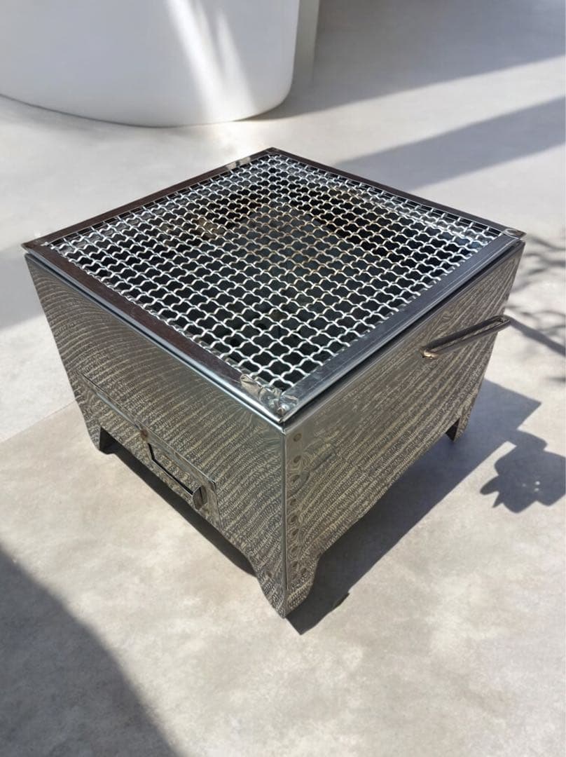 ［八3242］MY 網走刑務所製作 BBQコンロ　焼肉コンロ