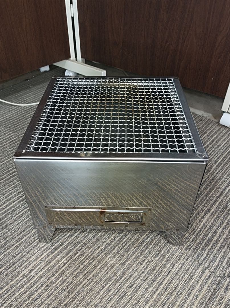 ［八3242］MY 網走刑務所製作 BBQコンロ　焼肉コンロ