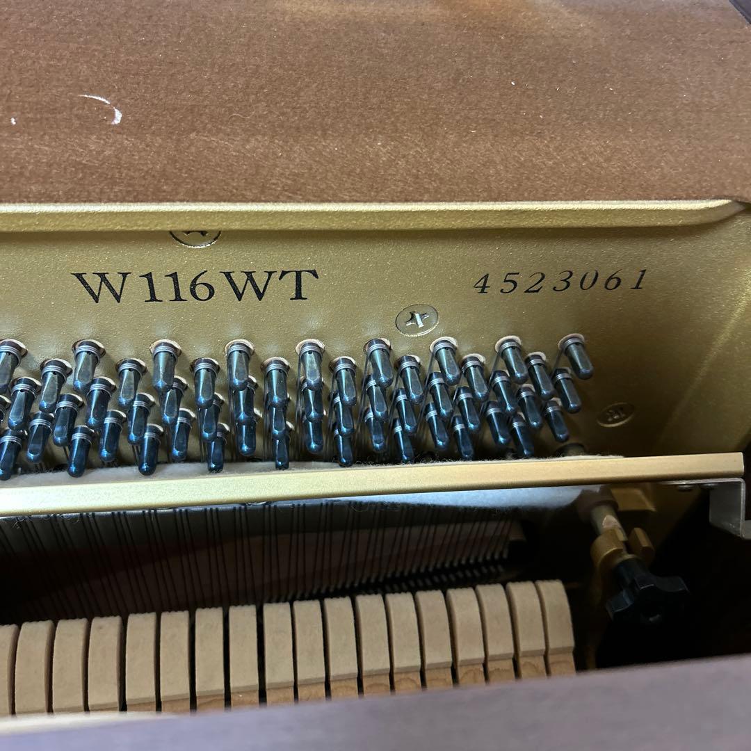 YAMAHA アップライトピアノ　W116WT