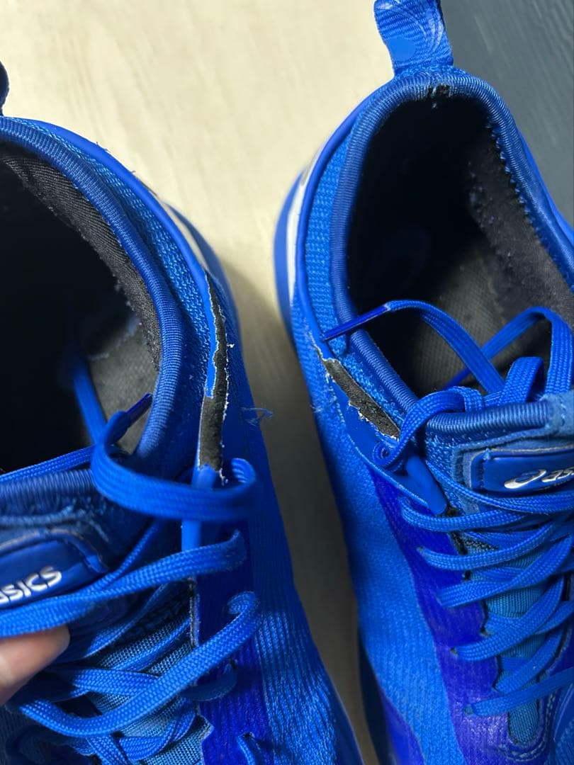 【美品】asics GLIDE NOVA FF 2 ブルー