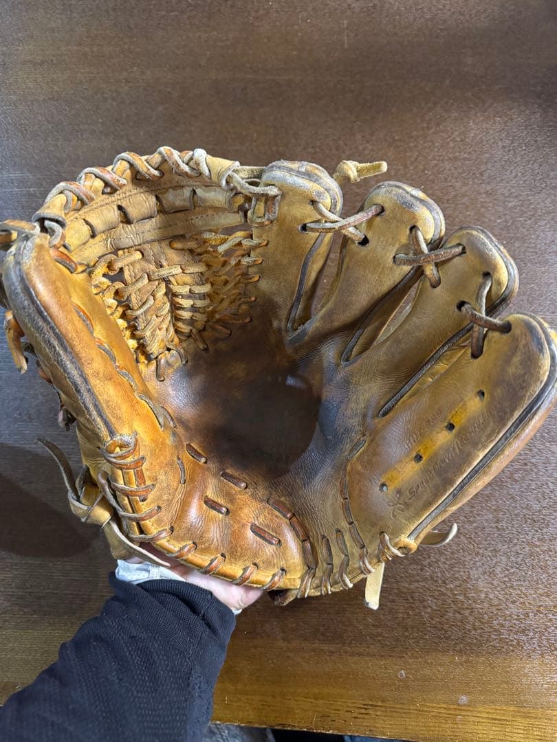 Mizuno Pro 硬式グローブ 右投げ用 ブラウン