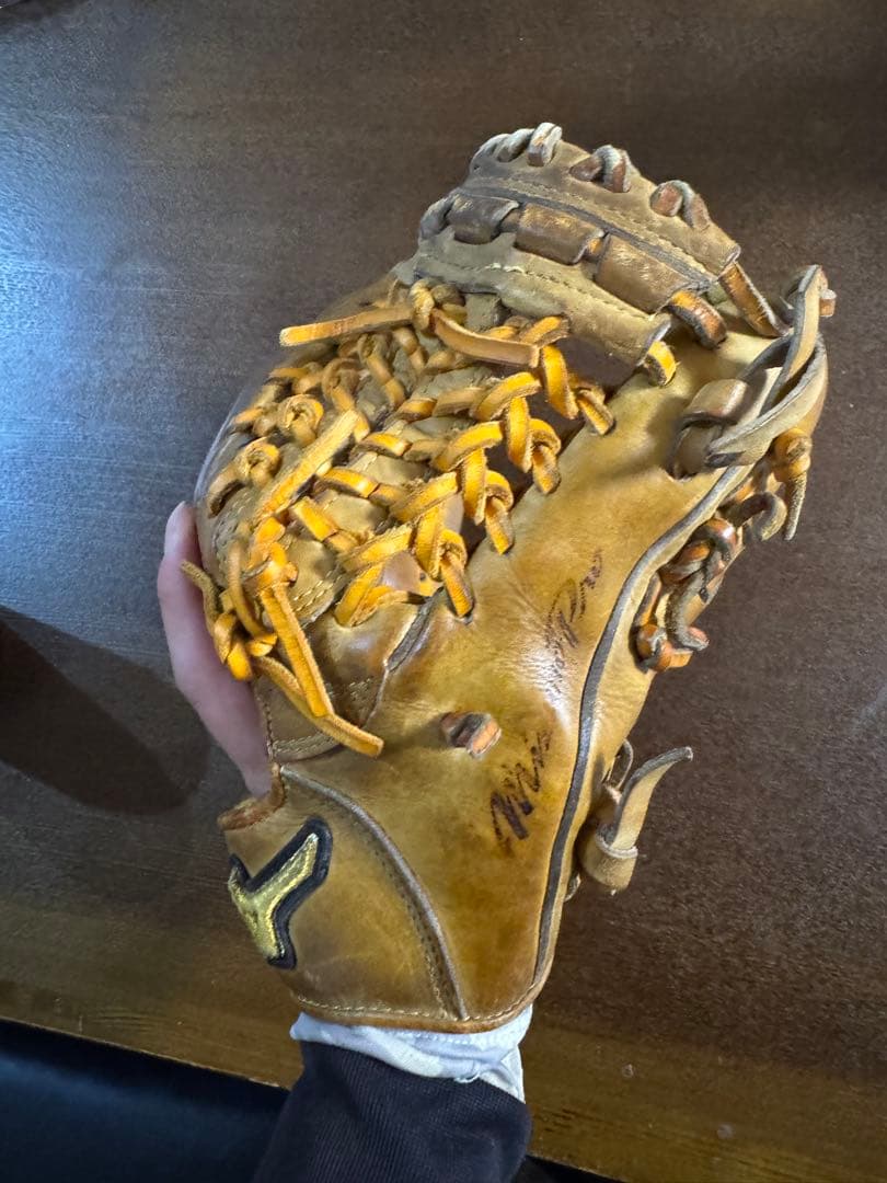 Mizuno Pro 硬式グローブ 右投げ用 ブラウン