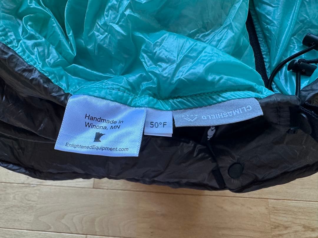 アウトドア寝具 ENLIGHTENED EQUIPMENT / REVELATION APEX