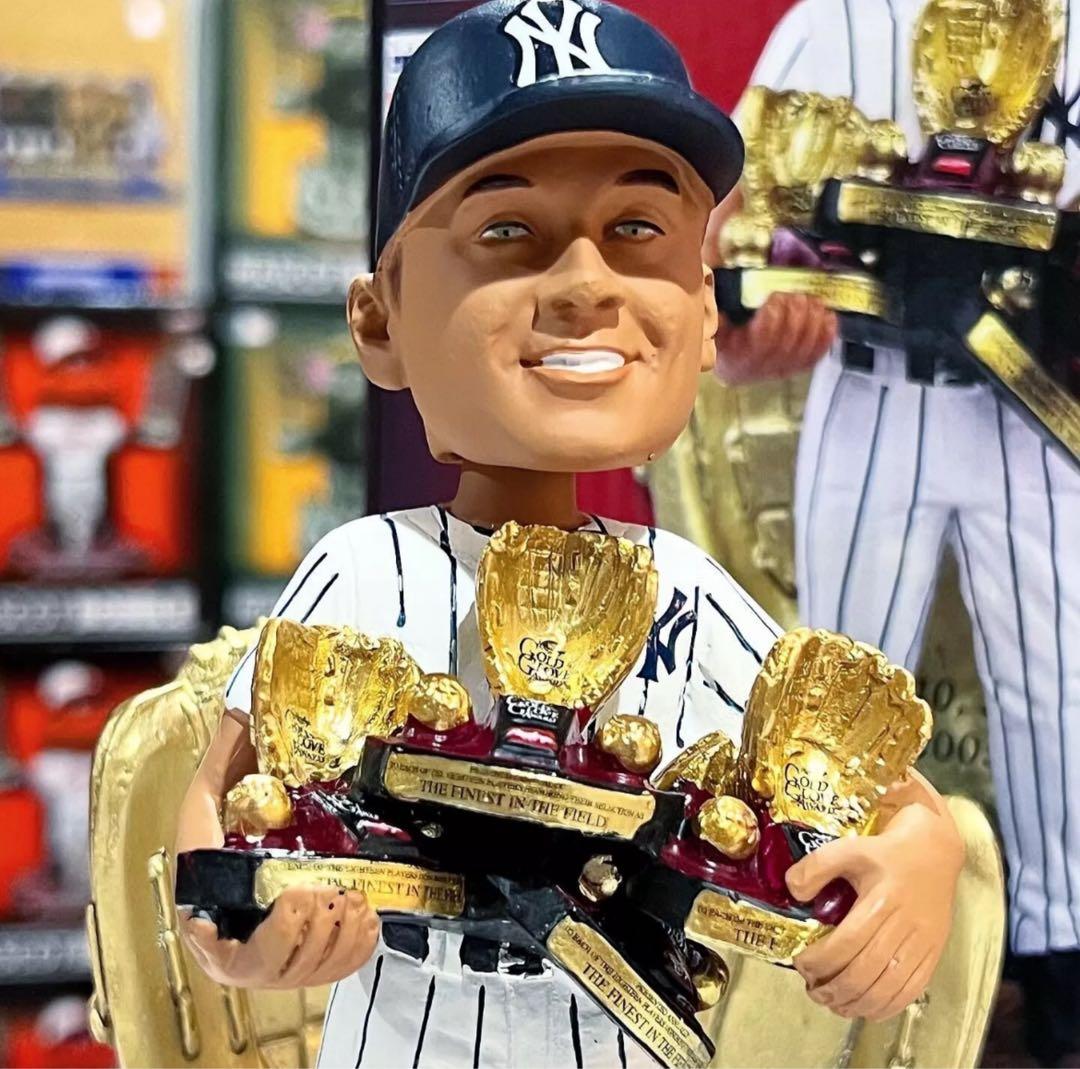 Derek Jeter ゴールドグラブ賞 ボブルヘッド