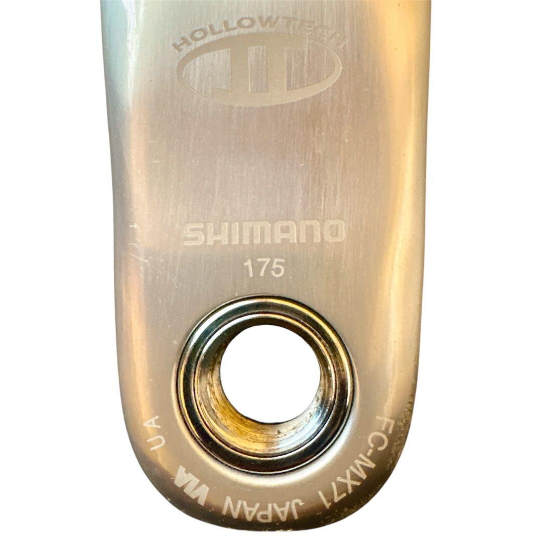 【BB・キャップ新品】希少 SHIMANO DXRクランクFC-MX71 175