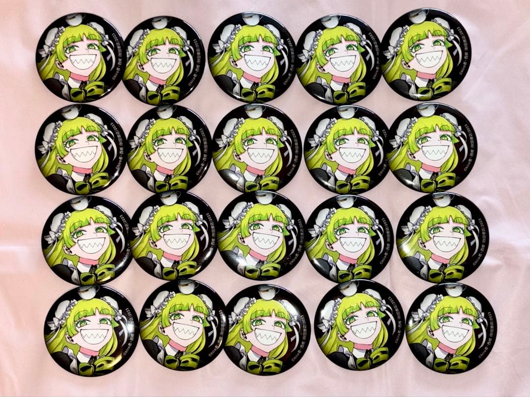 ウァラク・クララ 魔フィア 缶バッジ