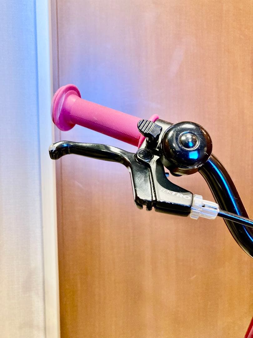 【キャリーバッグ付き・極美品】ヨツバサイクル　16インチ　クリスタルピンク