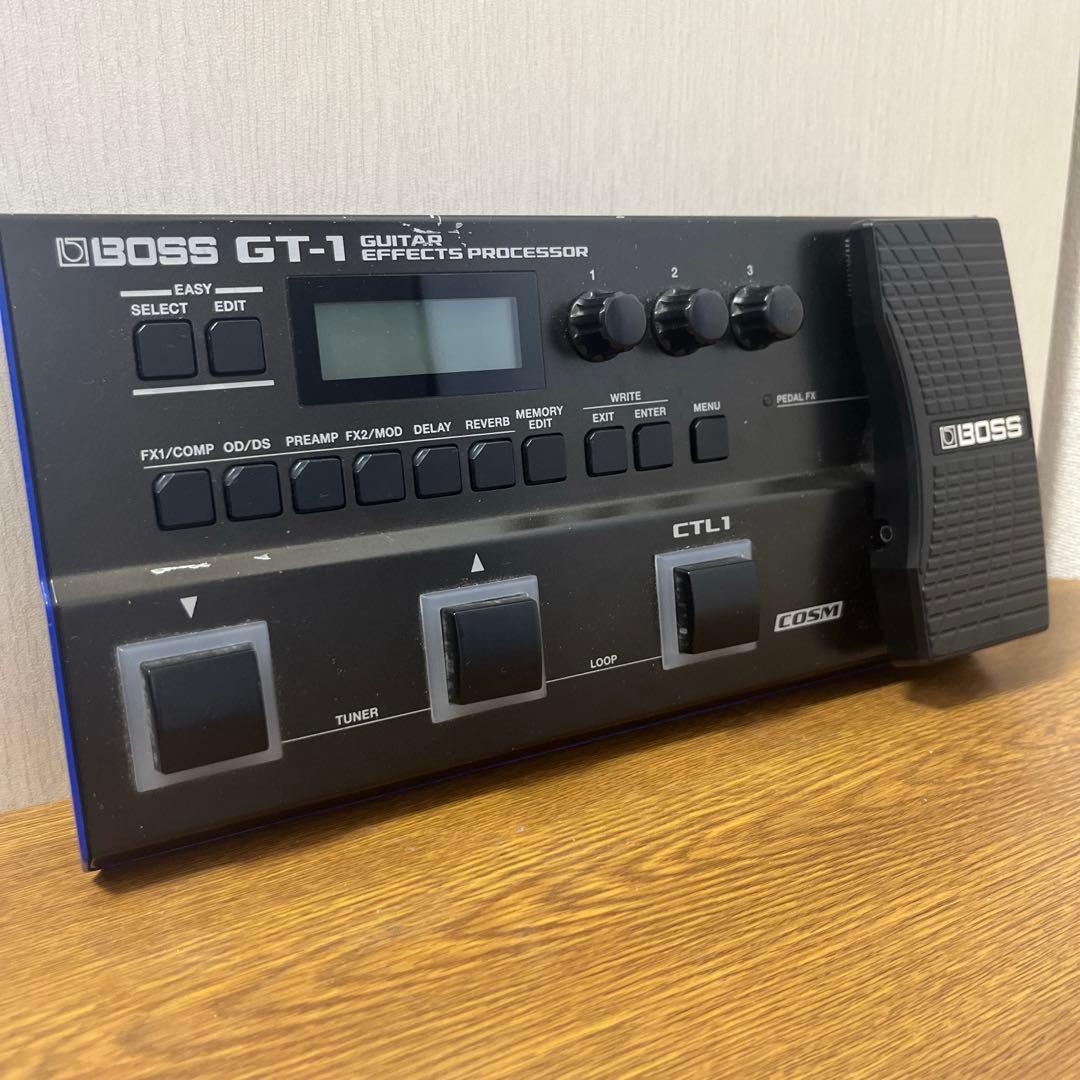BOSS GT1 アダプター付き マルチエフェクター