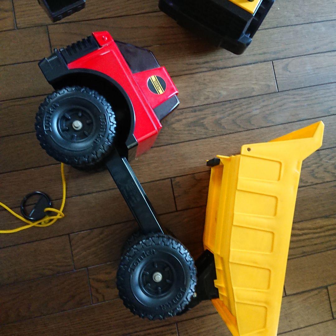 トンカ TONKA ダンプカー ショベルカー ブリキ ヴィンテージ 昭和レトロ