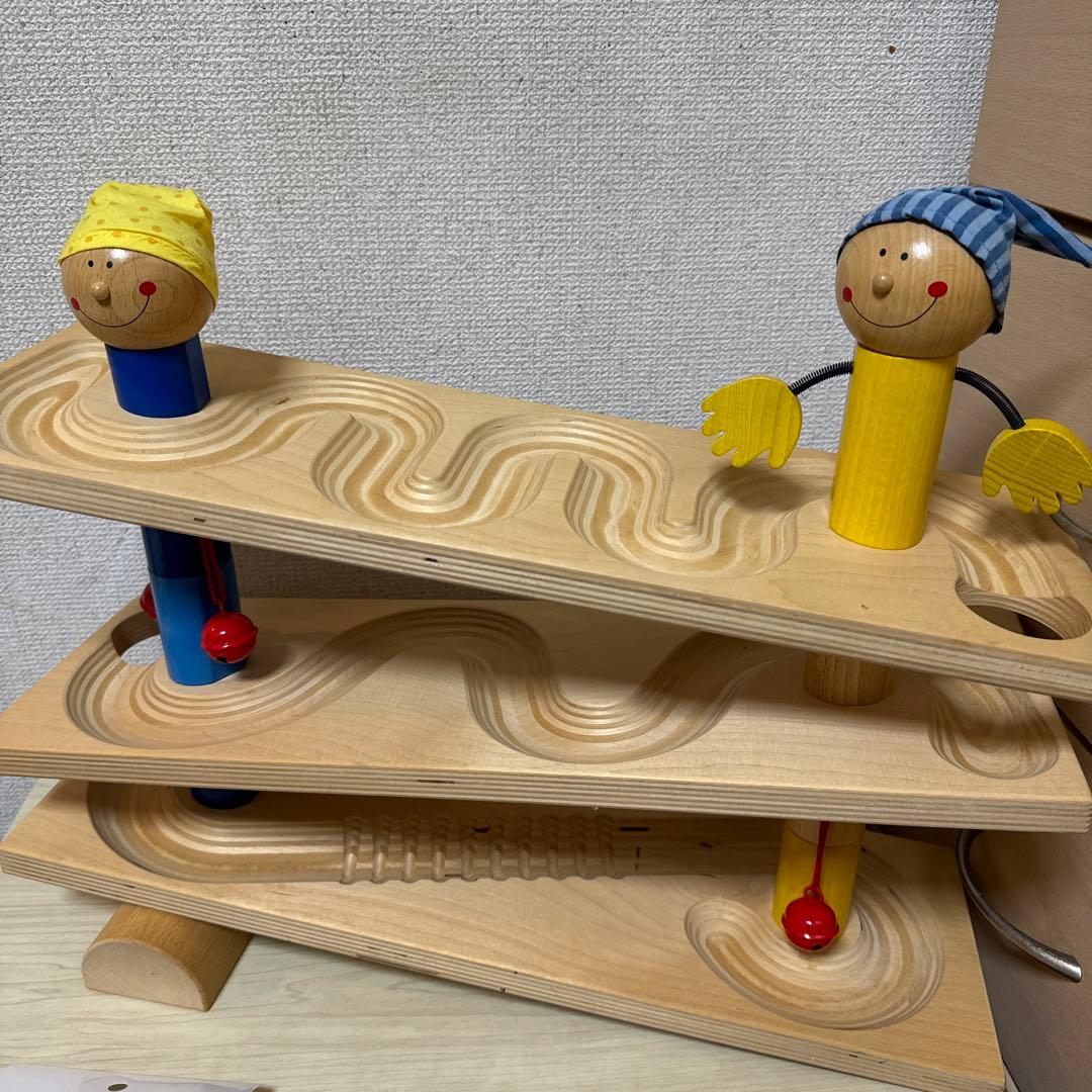 HABA ハバ社 ボールトラック ローリー　ドイツ製 クーゲルバーン　玉ころがし