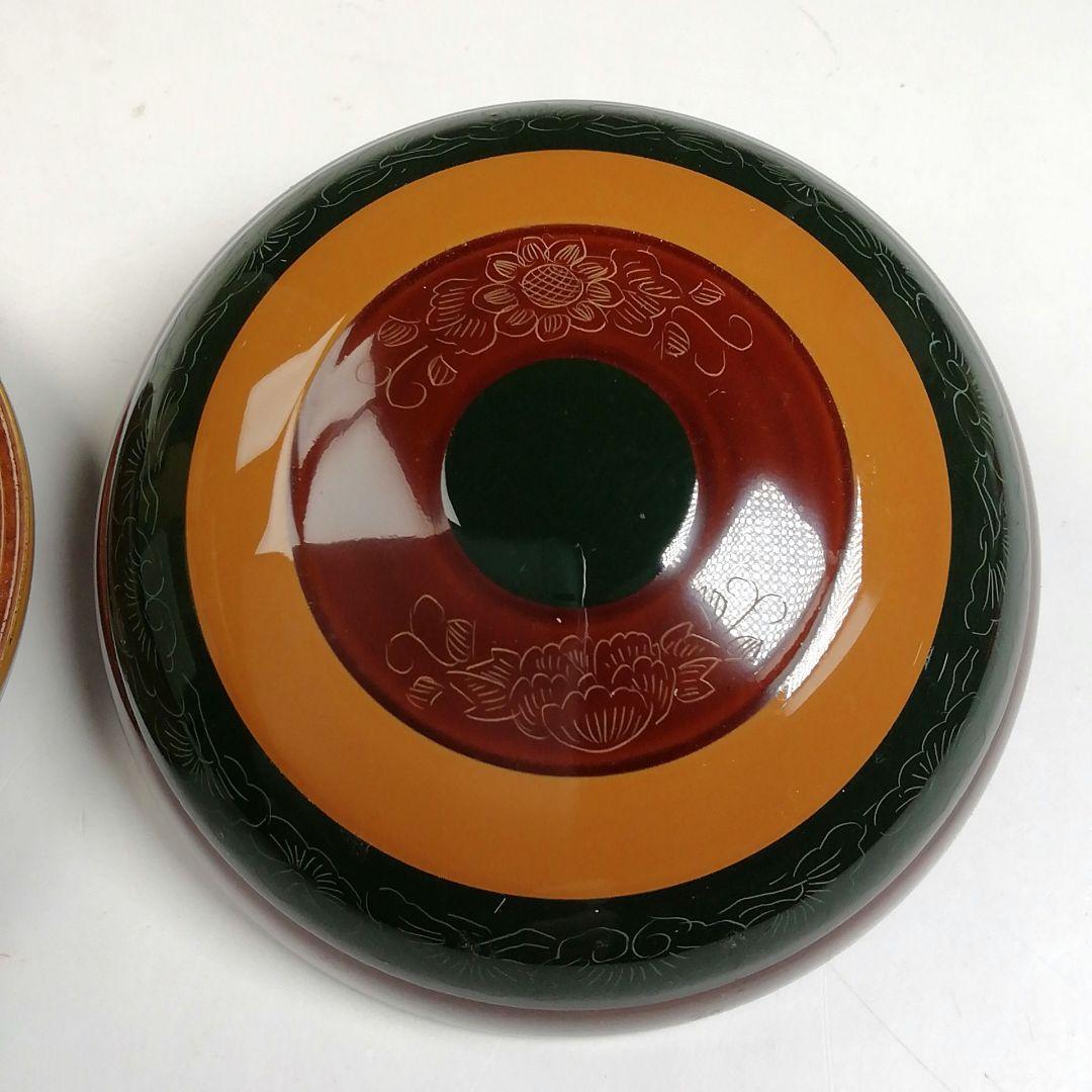 Ｗ１２７　香合　『玄々斉好　独楽　香合』『熊谷秀穂 作』　共箱　茶道具