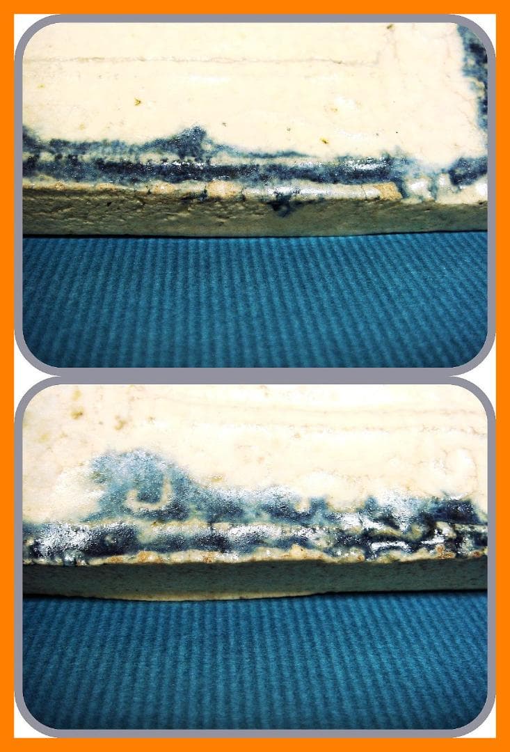 850『十字架 キリスト 磔刑 陶板』　/骨董品 古美術 アンティーク 古玩