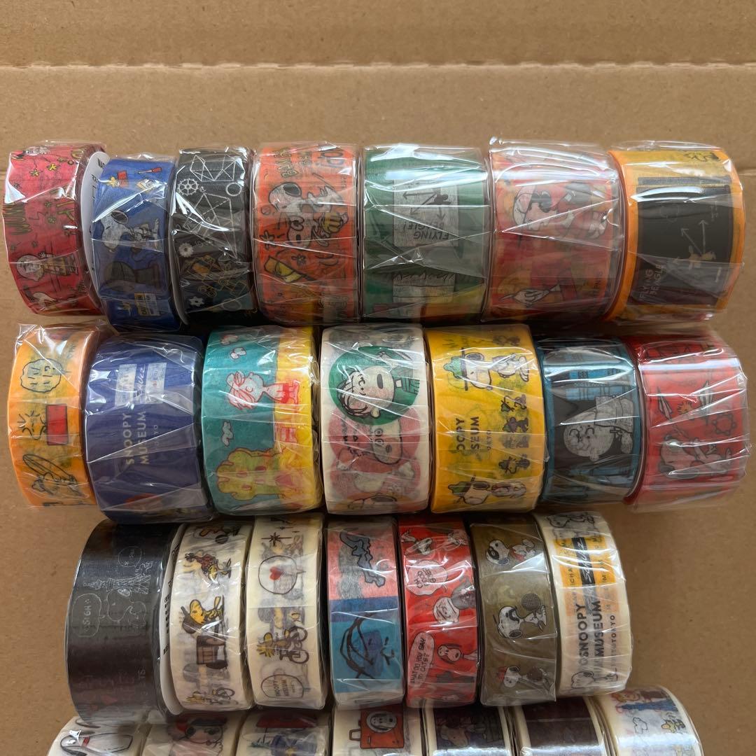 スヌーピー マスキングテープ 35個セット