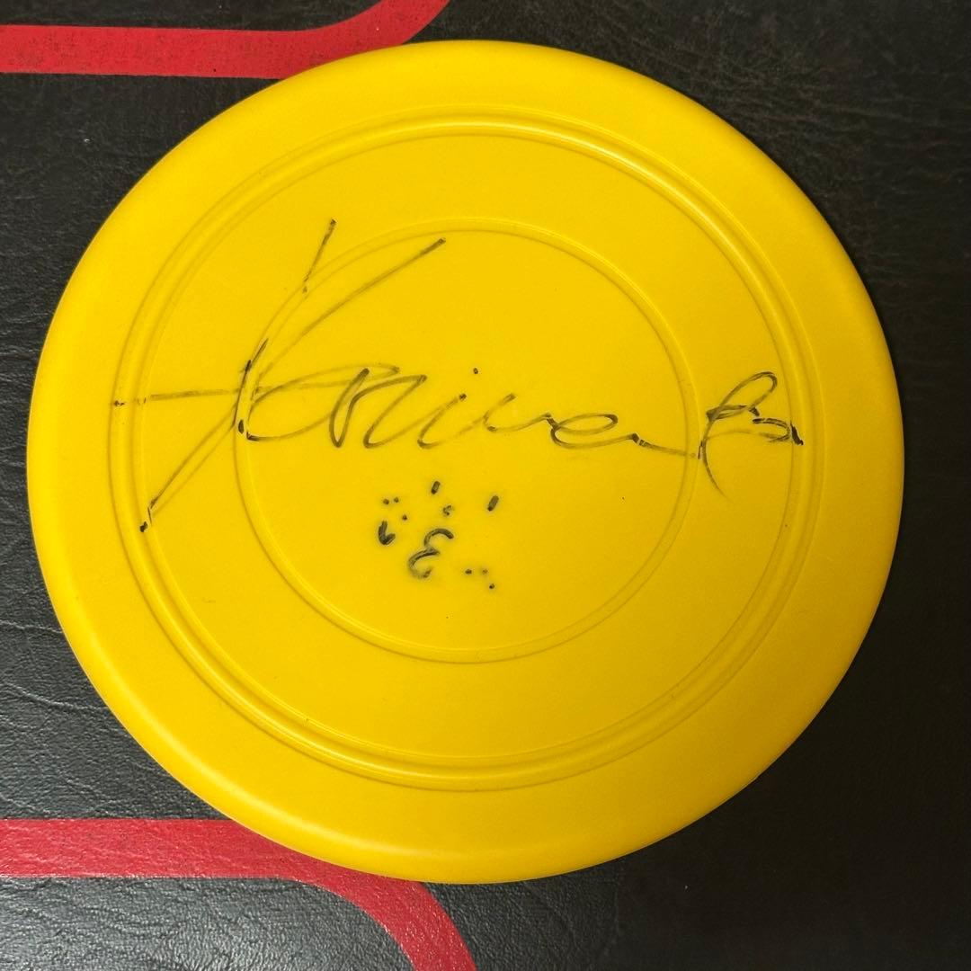 aespa カリナ 直筆サイン入り フリスビー