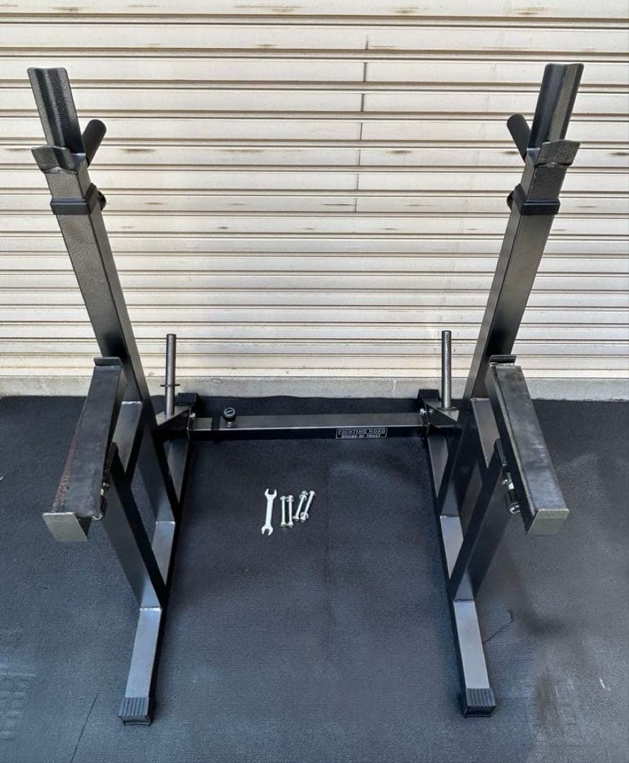ファイティングロード スクワット　&　ベンチプレス台　バーベルラック