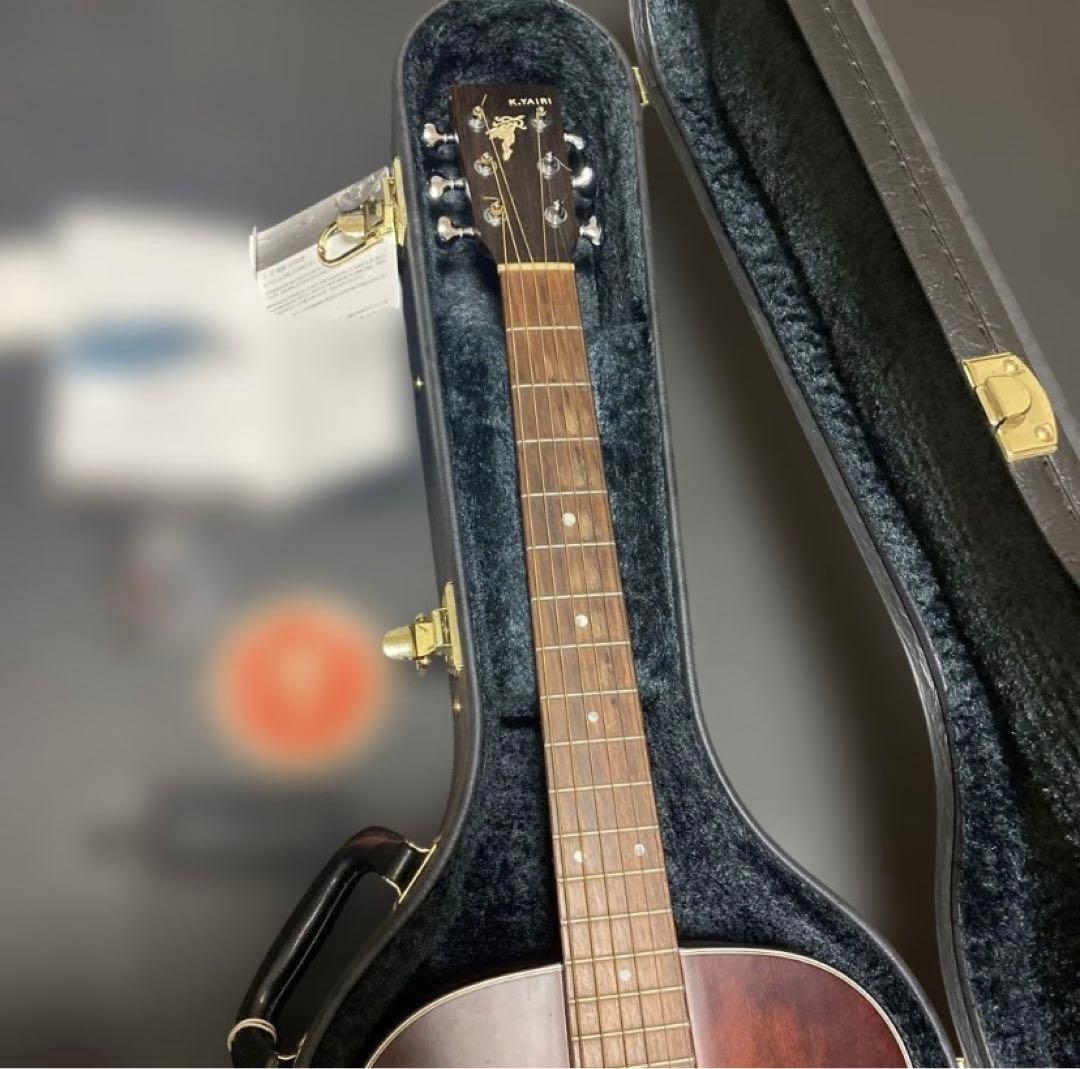 K.YAIRI アコースティックギター　ＳＯ-ＭＨ1 ハードケース付き
