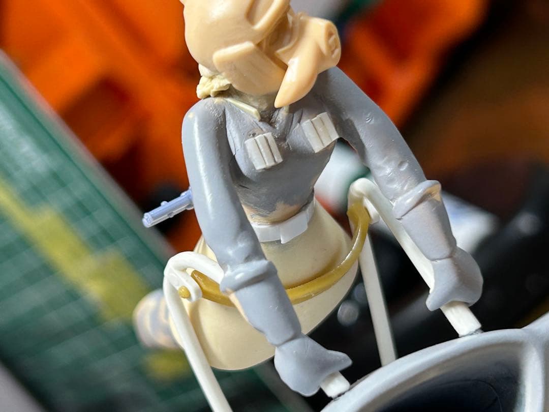 1/20 メーヴェとナウシカ（風の谷のナウシカ）プラモデル　改造完成品