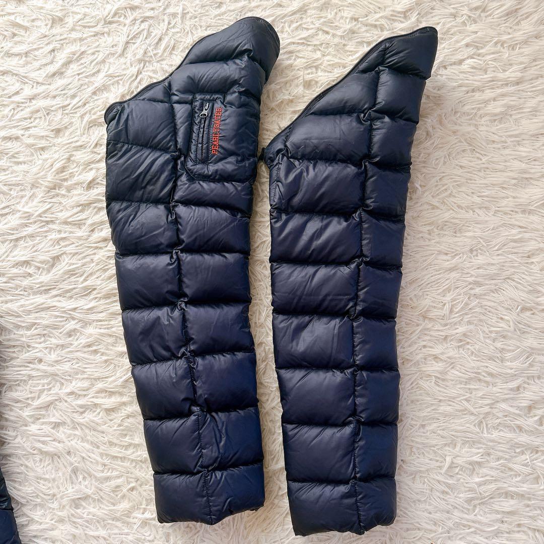 パーリーゲイツ　ダウン　ベスト　ジャケット　2way ロゴ　ネイビー　サイズ4