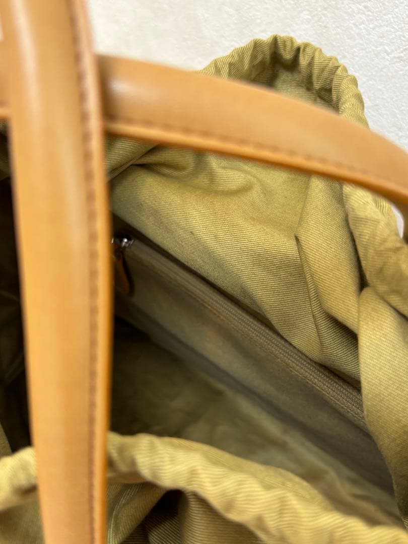 わちふぃーるどダヤンチェック柄バッグ（ブラウン・グリーン）