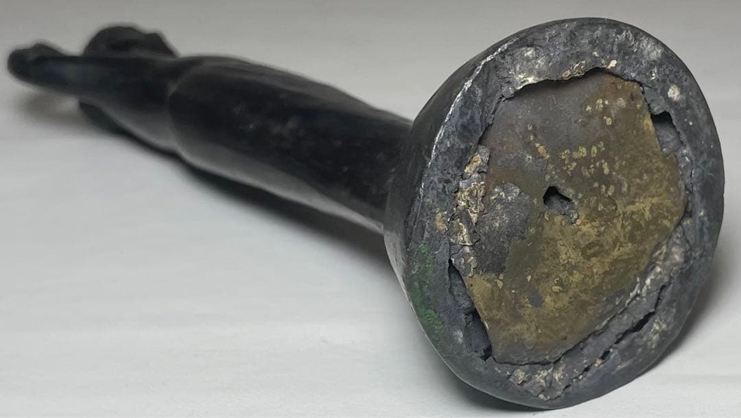 仏教美術　誕生仏　仏像　銅製 　　　k93