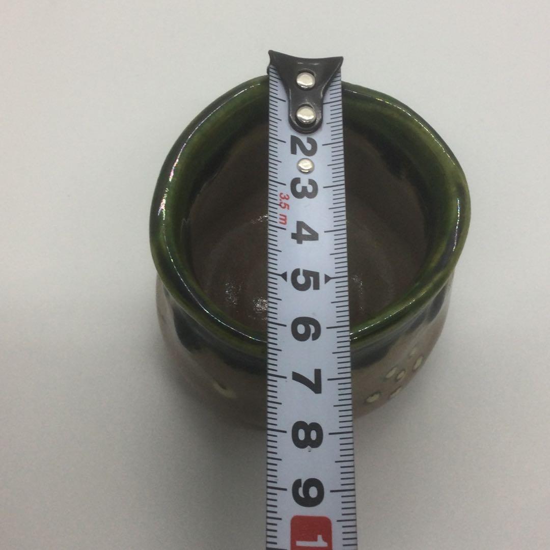 【HMZ278】佐々木 正　鳴海磯部　ぐい吞　長期保管品