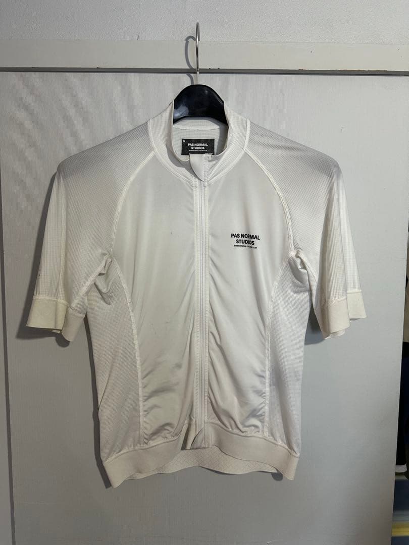 PAS NORMAL STUDIOS サイクルジャージ S ホワイト