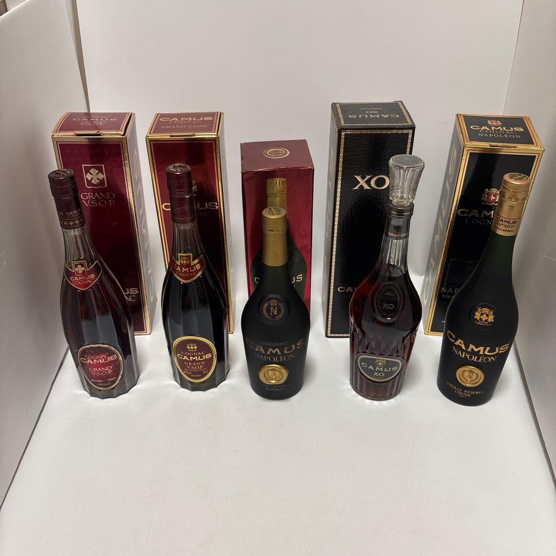 L*A様 【未開栓】CAMUS カミュ 5本まとめて 古酒