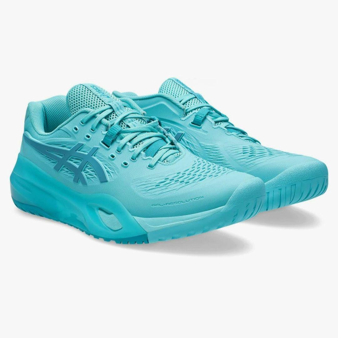 美品asics GEL-RESOLUTION X 25.5 2Eオールコート用