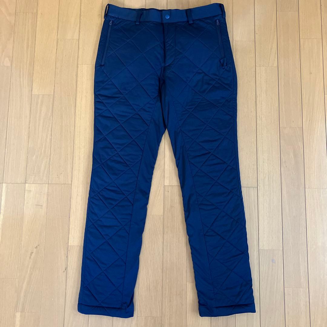 BEAMS GOLF キルティングパンツ ネイビー L