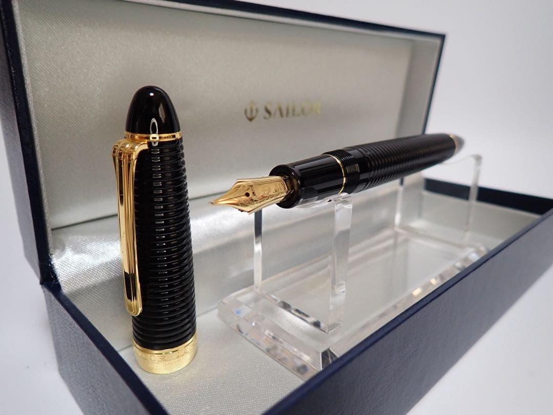 セーラー万年筆｜長刀研ぎ｜ギャザード｜21K｜NM（長刀の中字）