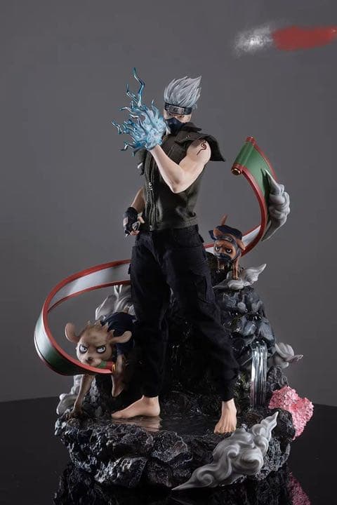 NARUTO ナルト はたけカカシ 1/6ガレージキット ガレキ スタチュー①①