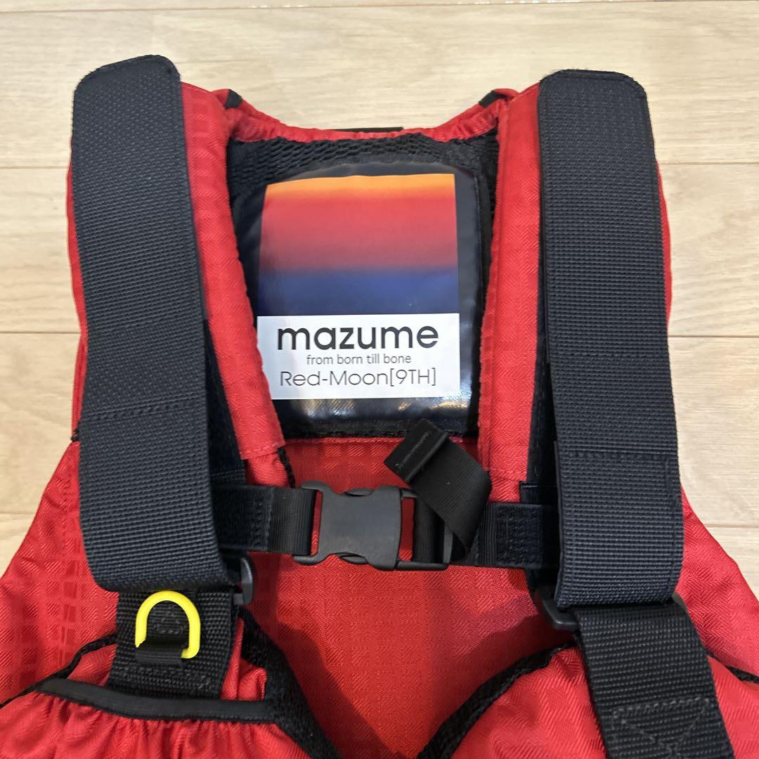 美品 マズメ レッドムーン9th ライフジャケット
