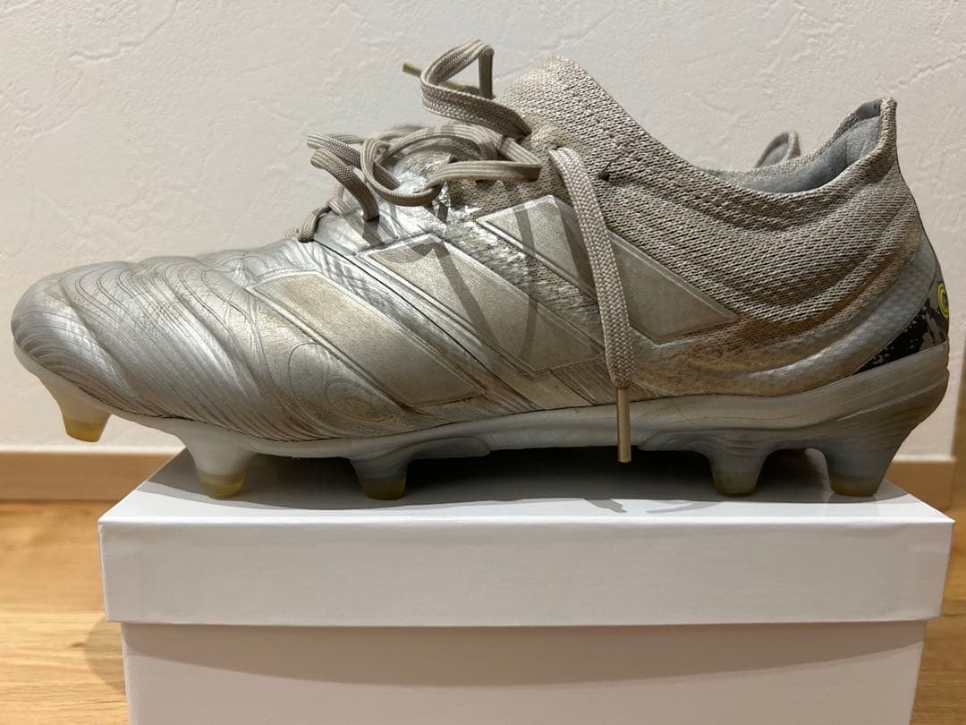 adidas COPA 19.1 FG AGサッカーシューズ シルバー スパイク