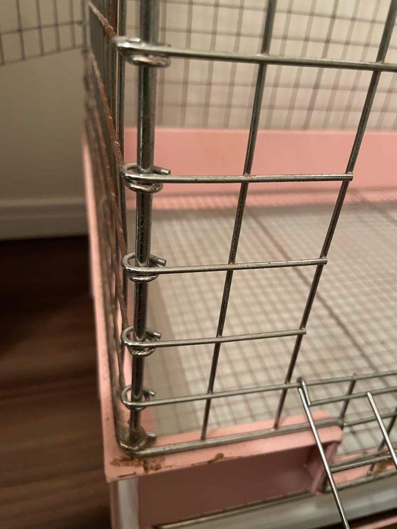 コンフォート60ハイルーフ　限定色ピンク　小動物　ケージ