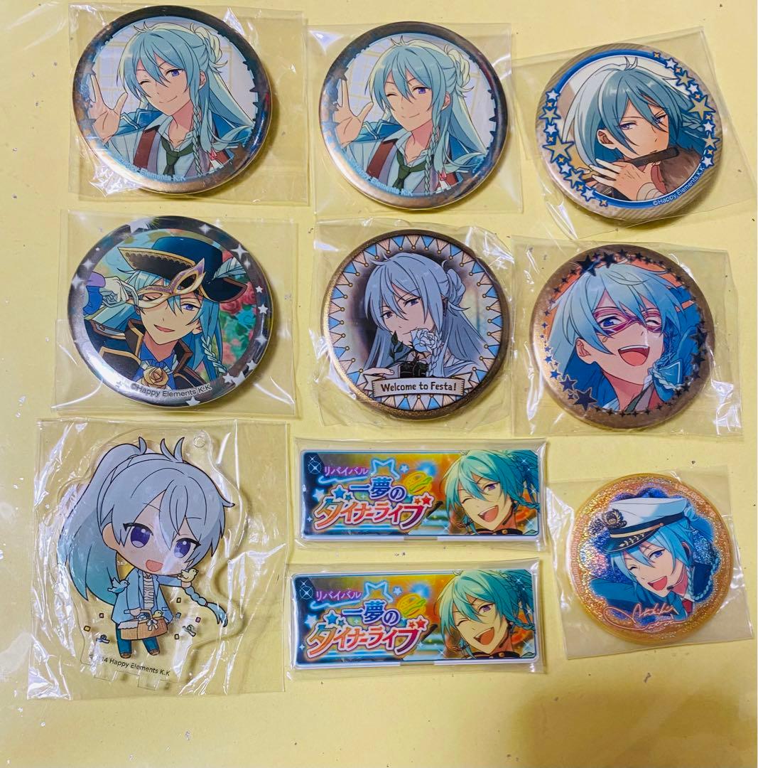 あんスタ　日々樹渉　一番カフェ　とるパカ　キャラバッジ　バラエティ缶バッジ