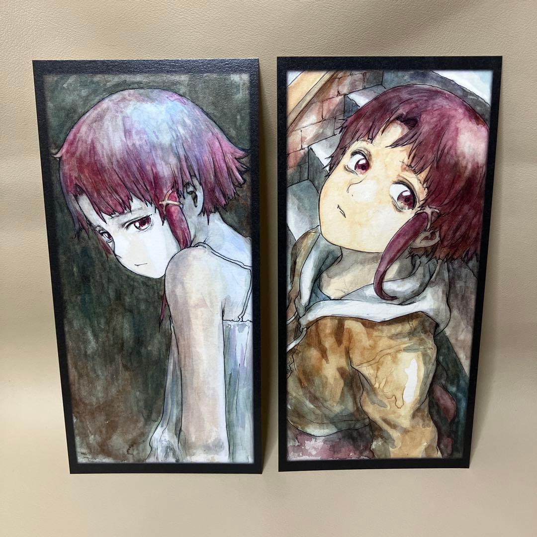 serial experiments lain 常影画廊小図録 7 イラスト集