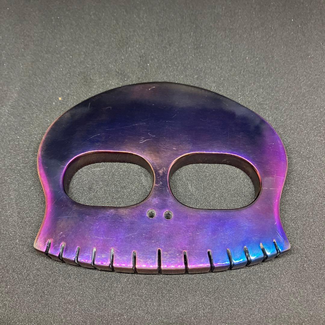 チタン製　ドクロの…