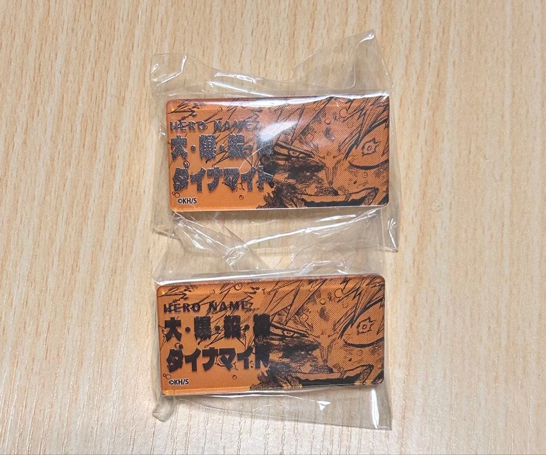 ヒロアカ　爆豪勝己　ヒーローバッジコレクション　第一弾