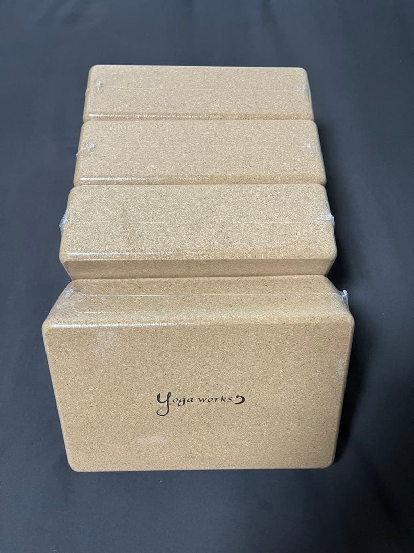 Yoga works ヨガワークス　ヨガブロック コルク　M セット