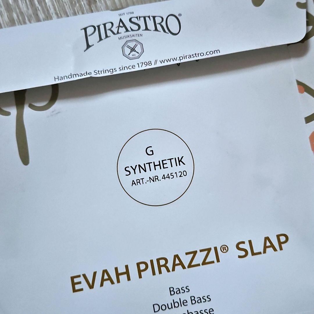 新品・未使用品【コントラバス弦】エバ・ピラッツィ・スラップ　ナイロン4弦セット