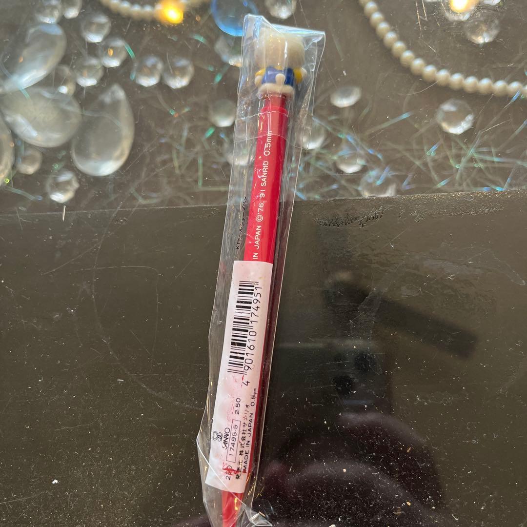 ハローキティ 赤 シャープペンシル 本体1991年