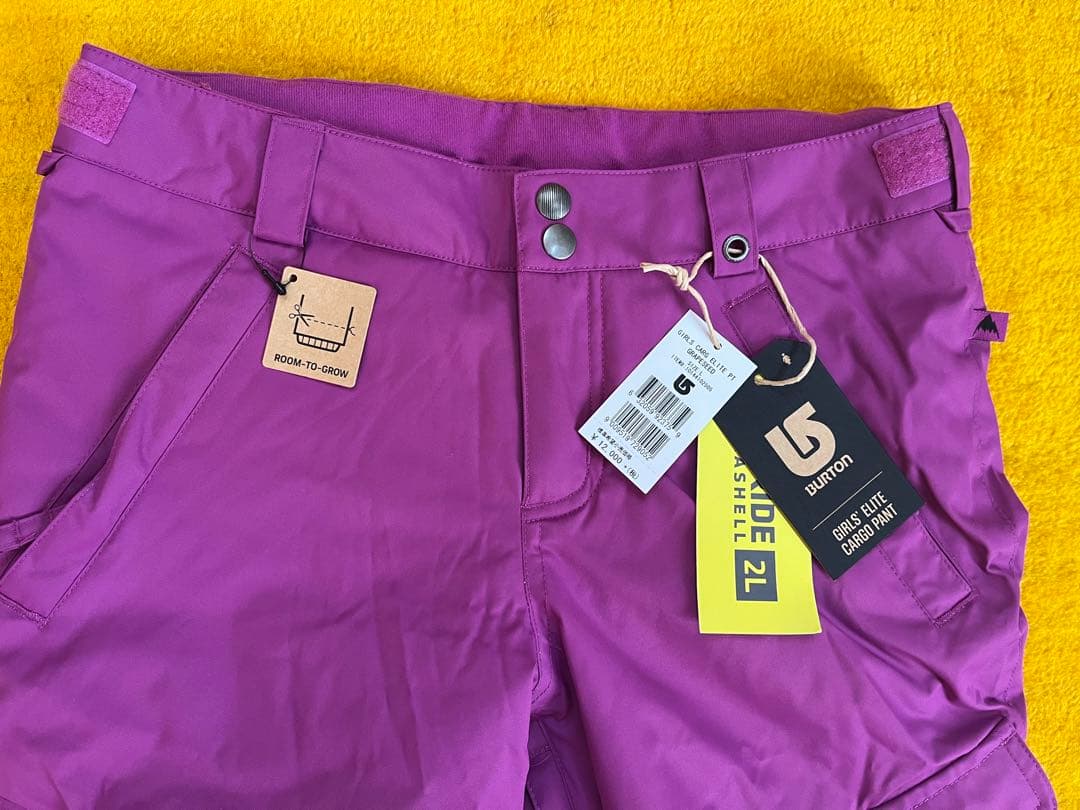 新品未使用Burton DRYRIDE ガールズ用スキー、スノーボードパンツL