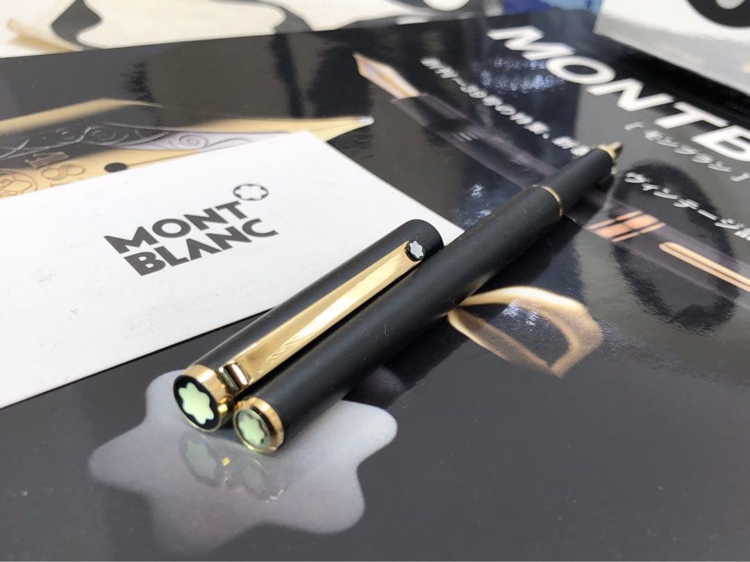 稀少軸！モンブラン★Sライン★生産数の少ないキャップ式ローラーボールNo2318